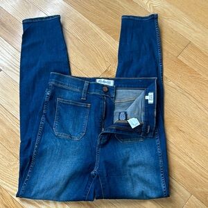 Madewell High Waisted Sailor Jeans
